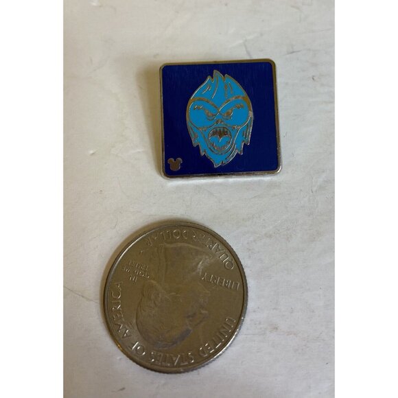 Disney Trading Pin Yeti Hades Blue Square Hidden Mickey - Picture 2 of 6